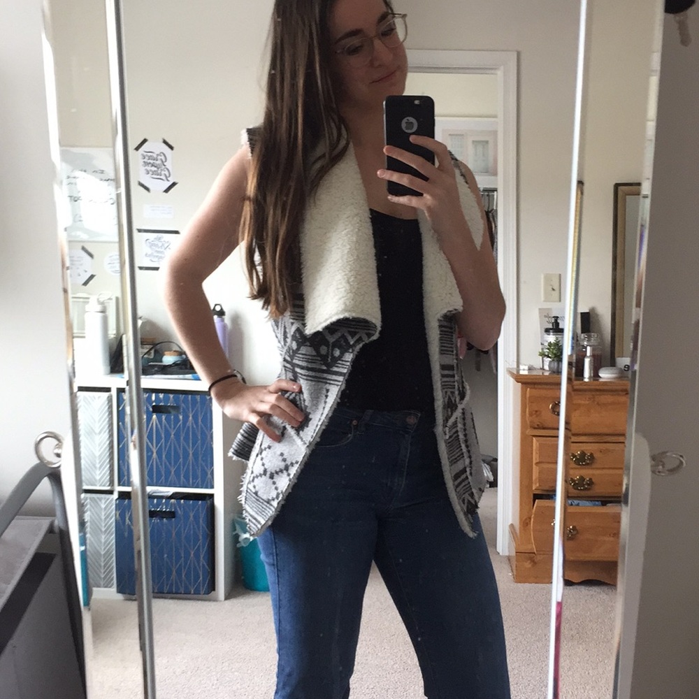 Grey vest